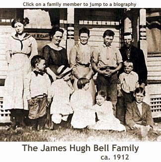 The family of James Hugh Bell and Eleanor Rebecca Junkin, ca. 1912