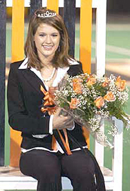 Caroline Elizabeth Fisher, homecoming queen, Massilon High School, October 7, 2005