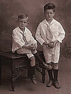 James Frank & Bert Lynch McClanahan (ca. 1925)