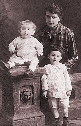 Clockwise: James Frank, Besse Marie and Bert Lynch McClanahan