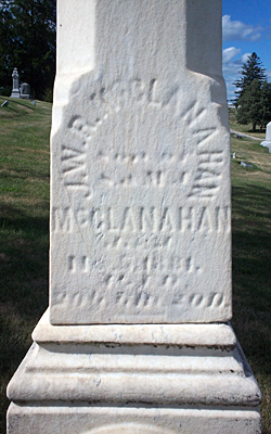 James W. R. McClanahan Headstone