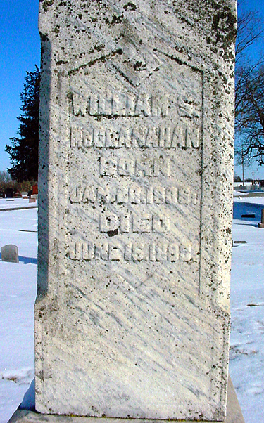 William Steele McClanahan Headstone