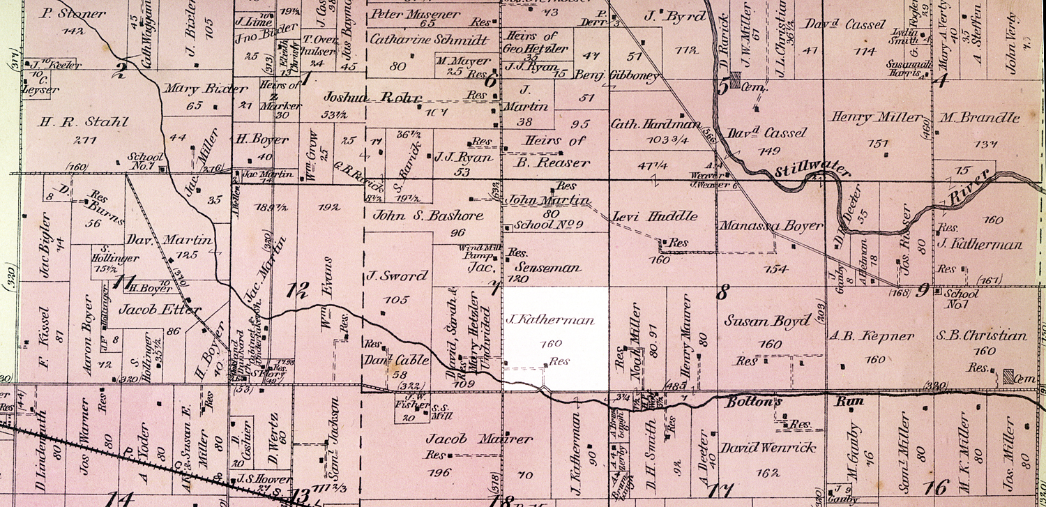 AdamsTownship, Darke County Ohjio 1875