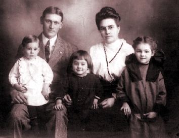 Asa Leroy Miller Family ca. 1913