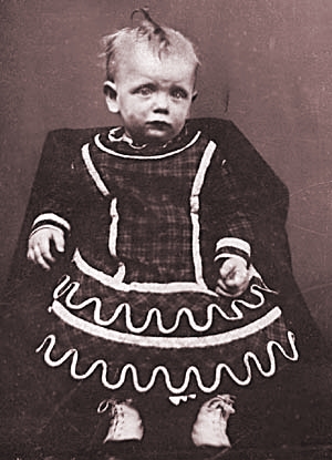 Baby portrait of Charles C. Miller (1878-1959)