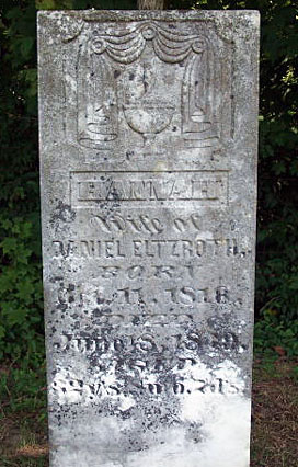 Hannah Shepley Headstone
