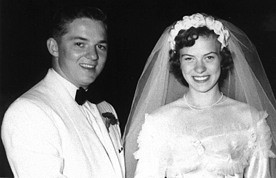 Marjorie Anne Royer and Gale Eugene Denlinger - August 4, 1951