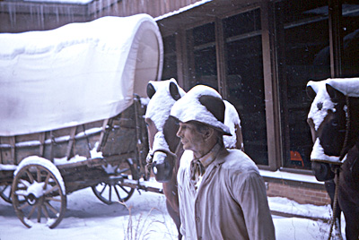 Jacob Miller's Conestoga Wagon - March, 1974