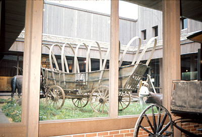 Jacob Miller's Conestoga Wagon - November, 1973