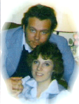 Joyce Ann Garrett & Robert S. Haskins - Engagement Portrait, 1982