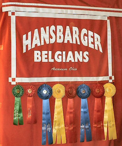  Lyle and Janet Hansbarger after winnng the Governor's Cup at the Ohio State Fair, August 11, 2005