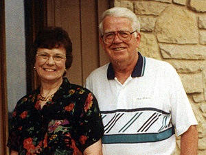 Marjorie Anne Royer and Elvin Dane (Bud) Weeks