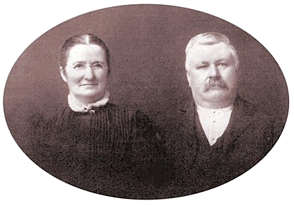 Portrait of Susanna Miller (1850-1929) and John William Redman (1850-1929)