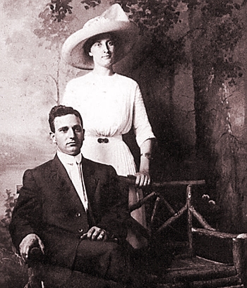 Charles Omar Miller and his wife Eunice Benjamin Parker