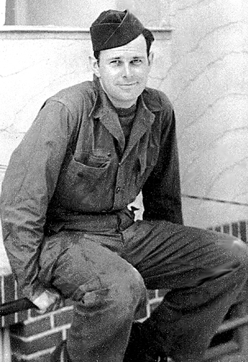 Joe H. Miller in his World War II uniform