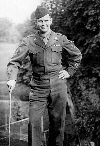 Joe H. Miller in his World War II uniform