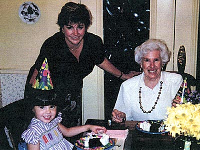 Left to right: 	Louisa Taylor Avellar, Nancy H. Avellar, & Betty Jane Hamner