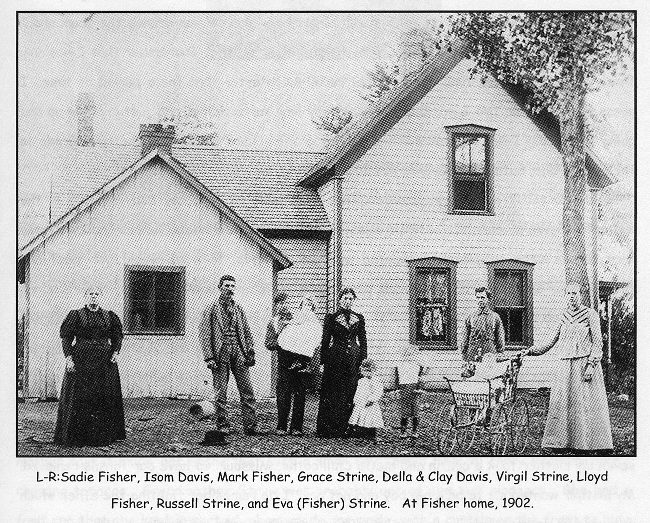 Eva Fisher Strine home, Braymer, Missouri, 1902