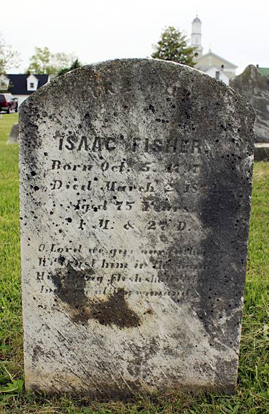 Isaac Fisher Headstone