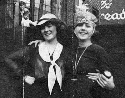 Elthel Zellman and her friend Marie O'Keefe