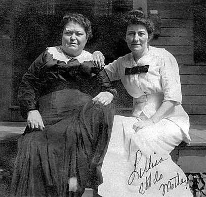 Margaret Bell and Lillian Zellman, Ethel's grandmother and mother