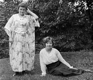 Maud Johnson Fisher & Ethel Fisher