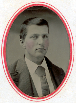 Rudolphus Fisher as a young man