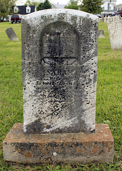Sarah Row Fisher Headstone
