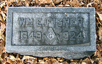 Headstone of William Edmund Fisher
