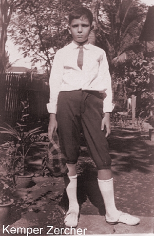 A. Kemper Zercher Age 13 - Photograph  taken in the Philippines