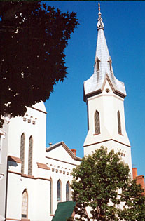 Evangelical Lutheran Church, Frederick Maryland. Photo taken in October, 2000