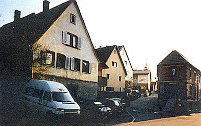 Boyhood home of Johann Tobias Horein in Flien, Germany