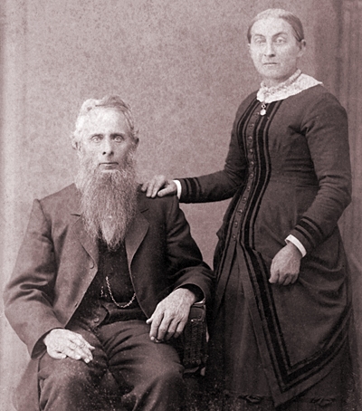 George Tobias Horine & Eliza Stout - Wedding Day - March 6, 1853
