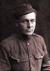Harrison Leonard Horine in his World War I Uniform