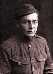 Harrison Leonard Horine in his World War I Uniform