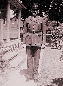 Homer Horine in Uniform