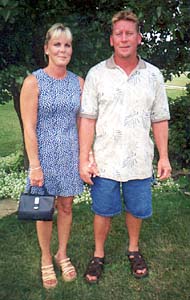 James Allen Dietrich (1963- ) and Lisa Harrison, photo taken July 21, 2001