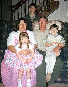 Family portrait of the John Mark Dietrich family