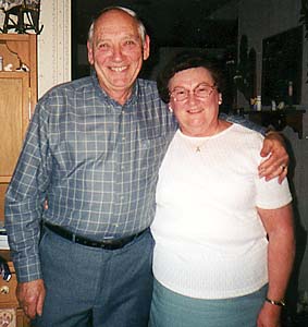 Judith Ann Horine and George Ralph Ramey, photo taken March 20, 2001