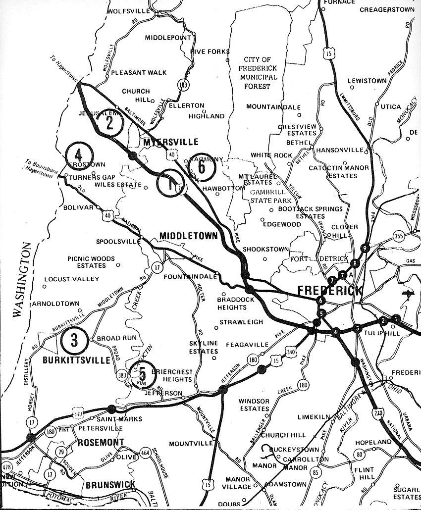 Middletown Valley and Environs, Frederick County, Maryland