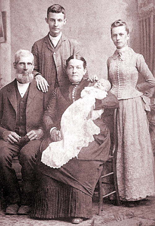 James Wilson Fisher Extended Family - 1887