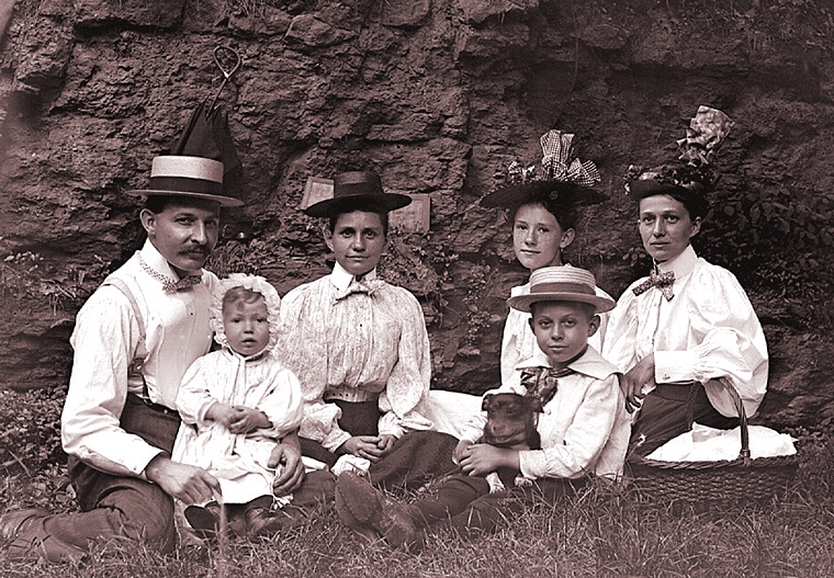 A Fisher & Goff Family Picnic, ca. 1897