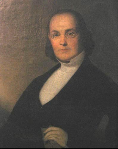 Oil Painting of David (X.) Junkin (1808-1880); portrait is in the posession of Preston Davis Junkin, 2003