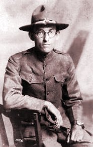 Portrait of Deane Clutter Norris in his World War I uniform