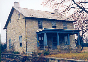 The first Junkin home in America, built by Joseph Junkin I, ca. 1747.